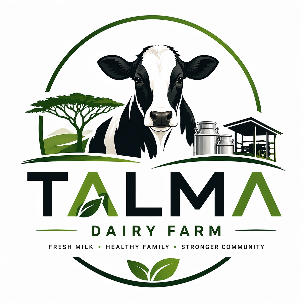 Talma Dairy Farm logo